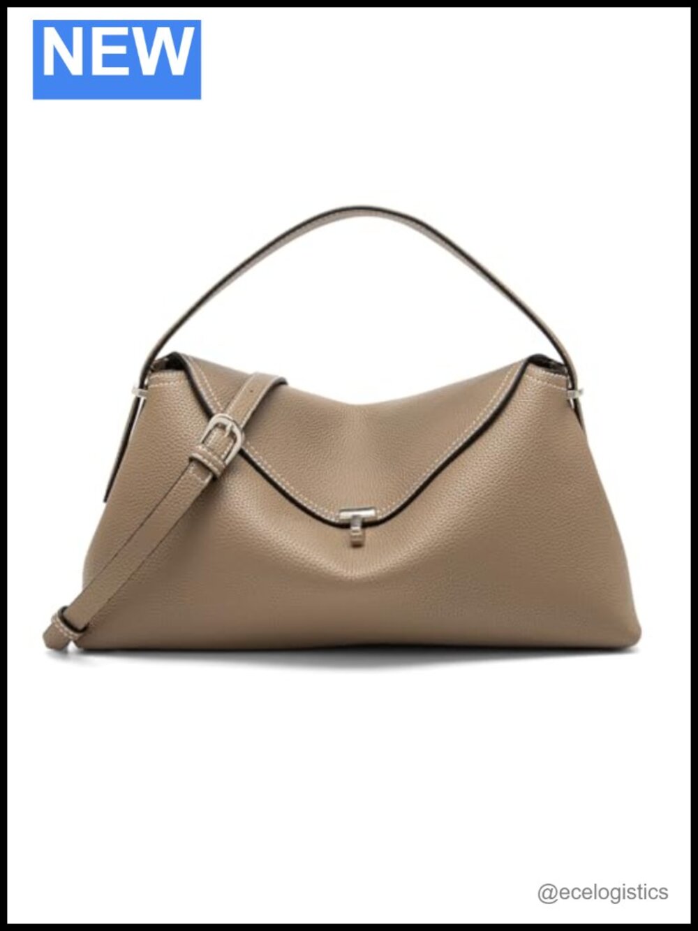 Genuine Leather Crossbody Bag Women Satchel Multiple Compartments Travel